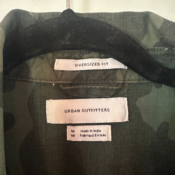U.O. COOL OVERSIZED MILITARY JACKET - SIZE M - Picture 2 of 4